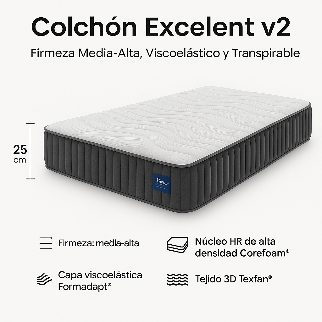 Colchón Espuma Excelent